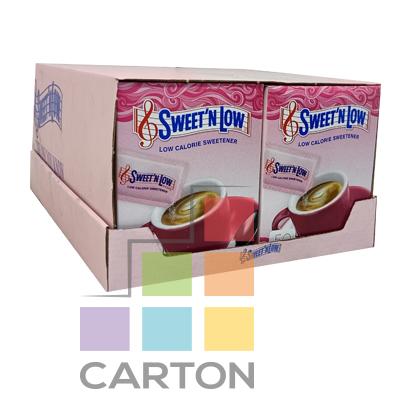 SWEET N LOW SWEETENER 12*50 SACHETS